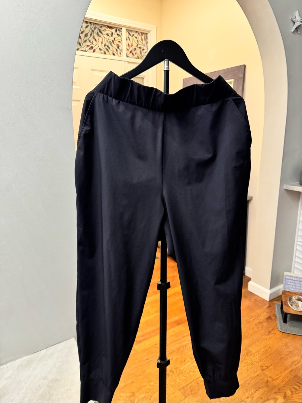 NIKE Women’s Black Elastic-Waist Casual jogger Pants XL No Flaws